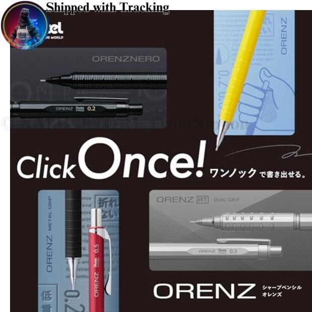 Pentel Orenz AT 0.5mm Limited Gradient Blue Mechanical Pencil