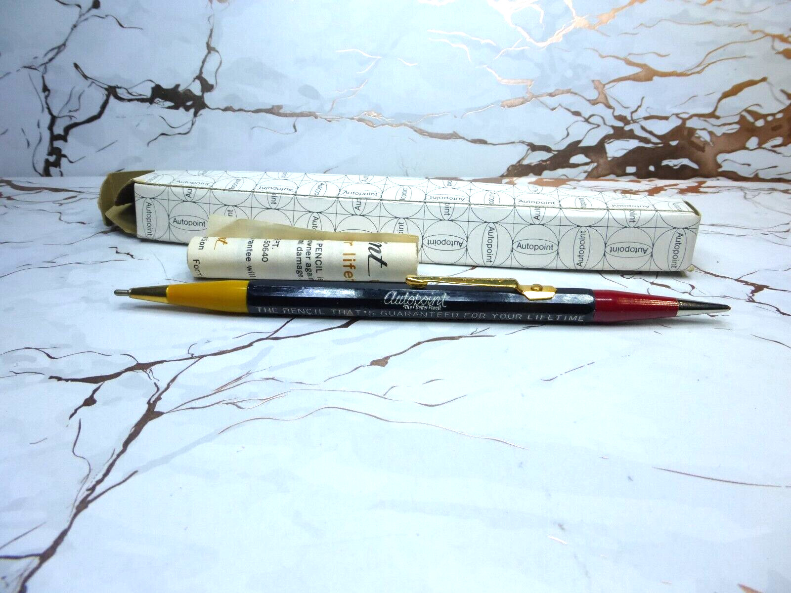 Vintage Circa 1969 Autopoint Sales Giveaway 0.5mm/0.9mm Mechanical Pencil #3108