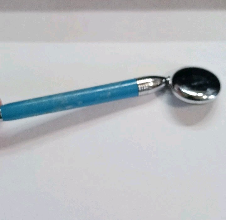 Vintage Mechanical Pencil w/ Chain Pin Back Desk Counter Pencil Works