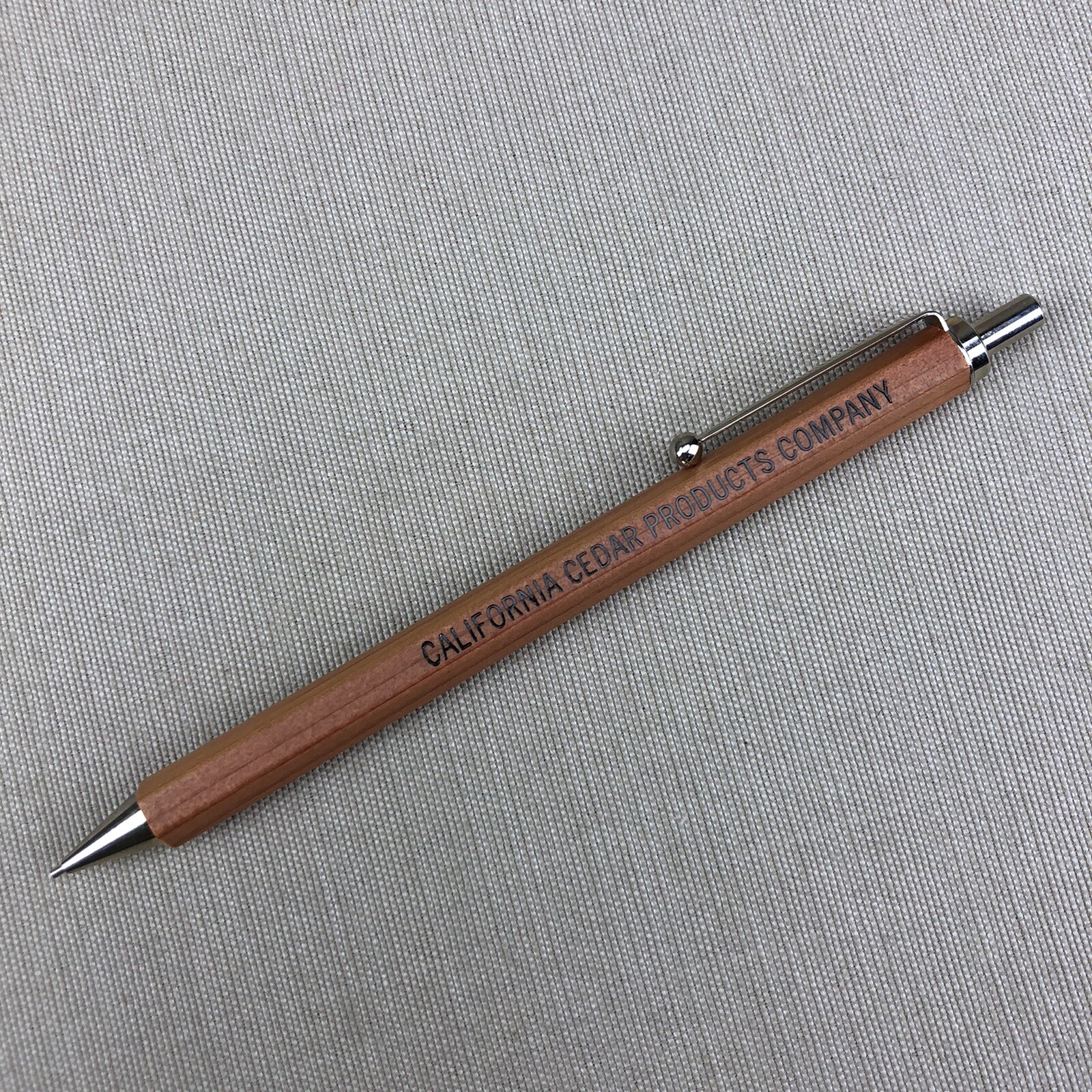 CalCedar Wood Cased Mechanical Pencil California Cedar Limited Sample Run