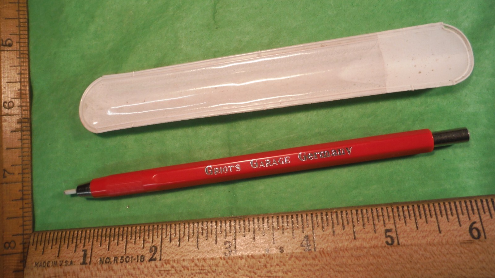 Drafting Drawing Mechanical Pencil Red Germany Groit’s Garage White Lead??