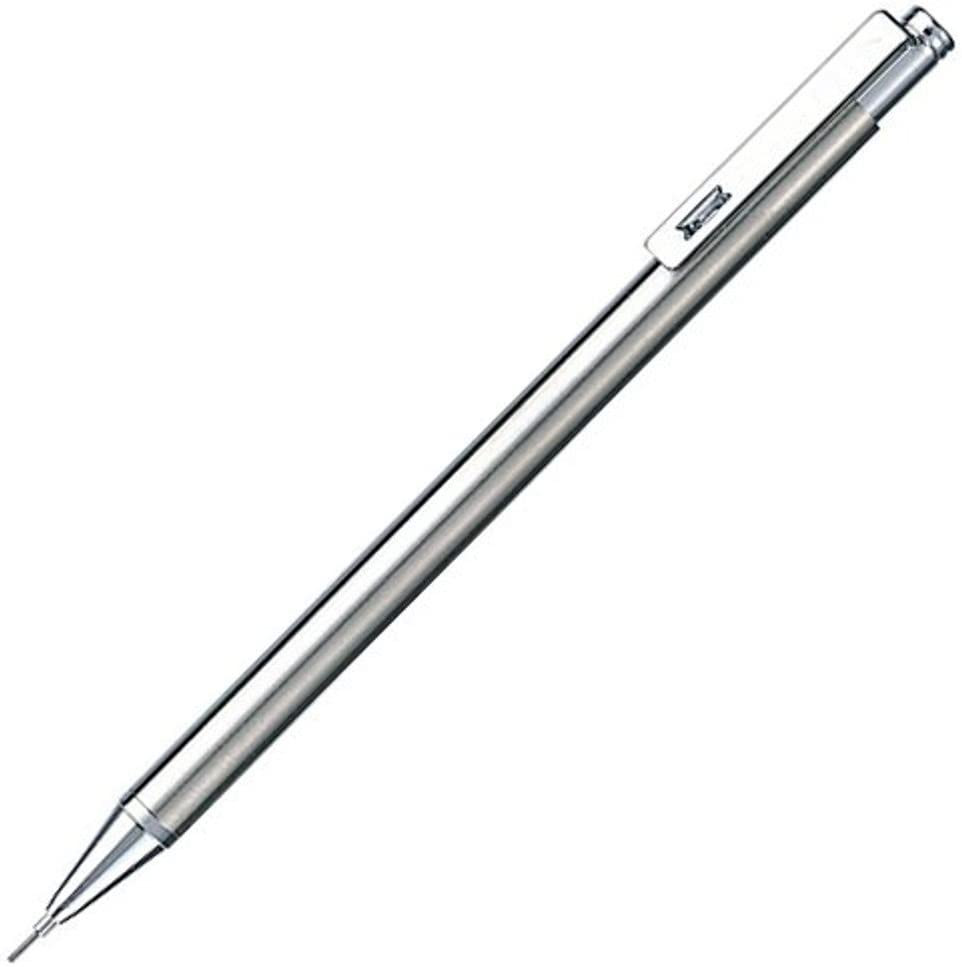 Zebra Mini Mechanical Pencil, 0.5 Mm, Silver Body (TS-3)