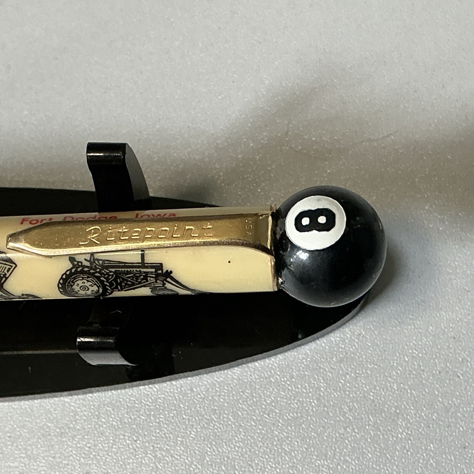 VTG Ritepoint Mech Pencil Standard Engineering Inc Fort Dodge IA 8-Ball Top B133
