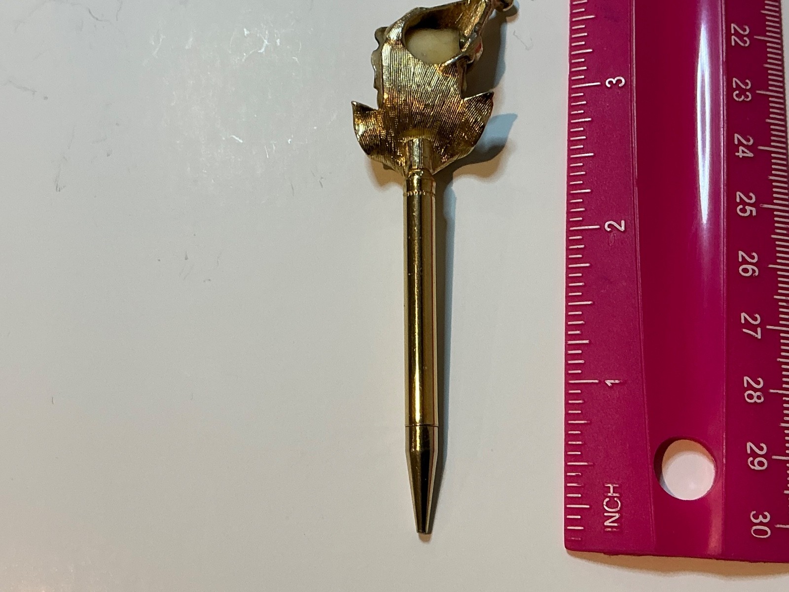 Vintage Figural Mini Mechanical Pencil Featuring Jester/Clown Topper. Works A3