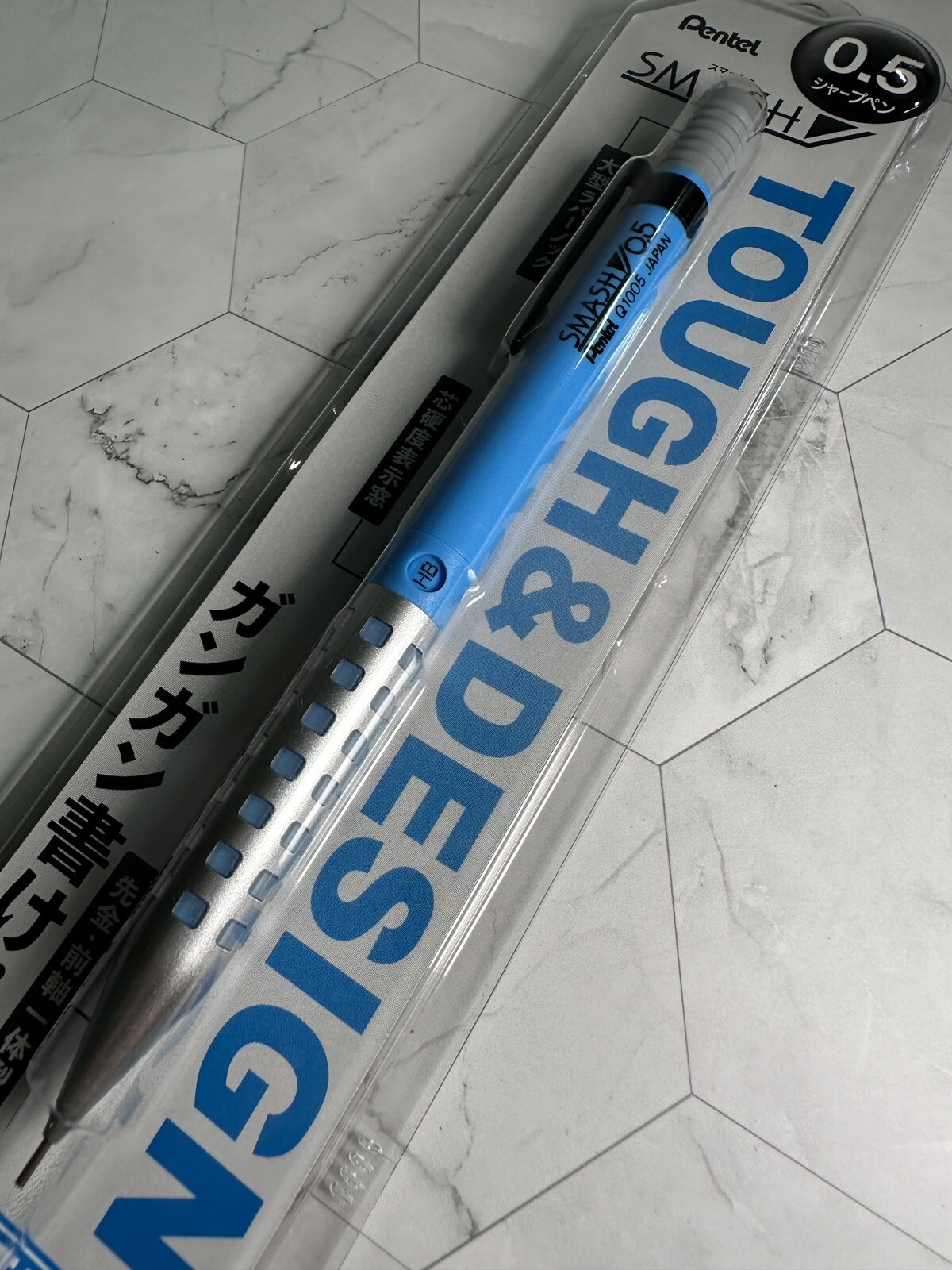 Pentel Smash Mechanical Pencil 0.5mm Q1005 TSUTAYA Limited Color Tough & Design