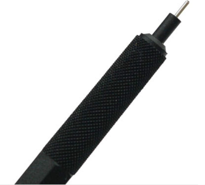 Rotring 600 Pencil Black Knurled 0.7 mm Pencil Red Letters New In Box