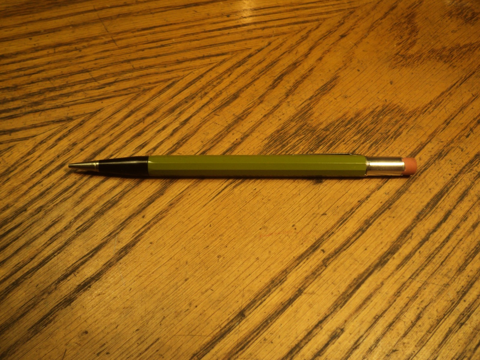 Vintage Autopoint Mechanical Pencil Green Body & Tip 5-1/2″ Long USA