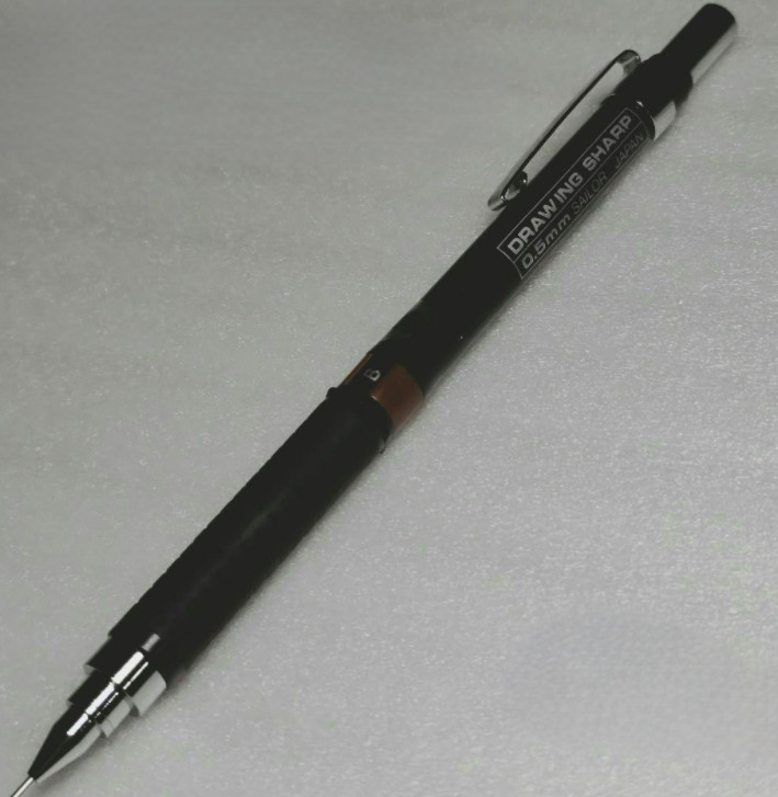 Discontinued Vintage Sailor Drawing Sharp Drafting Pen 0.5mm ship From JAPAN◎