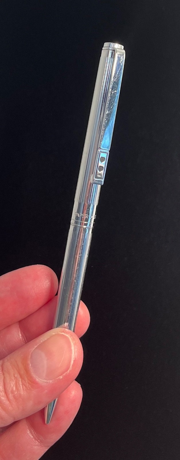 Paper Mate Regular Grip Mechanical Pencil St Steel 0.9mm 1980’s USA