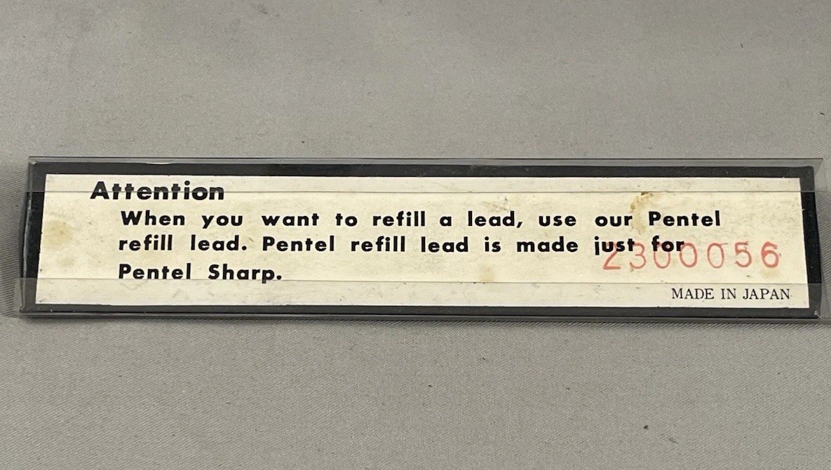 Vintage NOS 1960’s Pentel 950E Sharp 0.5 New in Box + Lead Refills Made in Japan