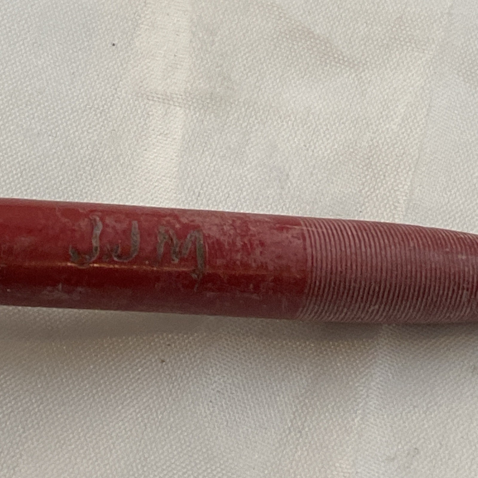 Sheaffer Pearlie Utility Red & Pearl Fineline USS Volelgesang DD-862 Pencil