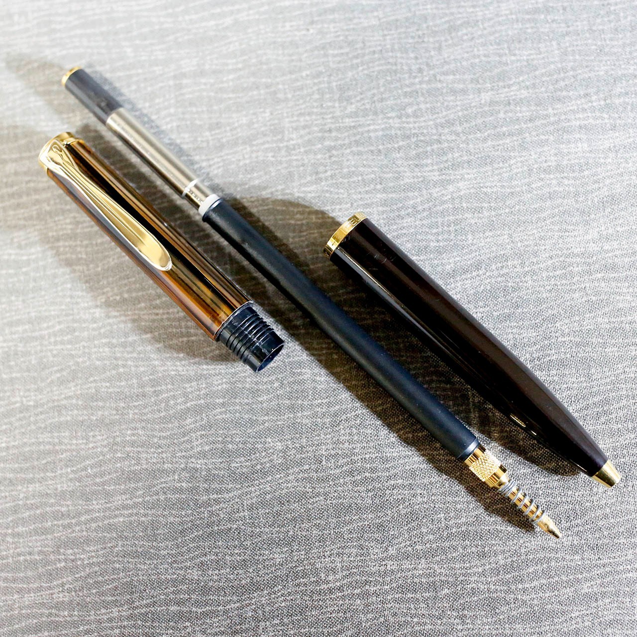 Vintage Pelikan D400 Mechanical Pencil Tortoiseshell Brown W-GERMANY Excellent