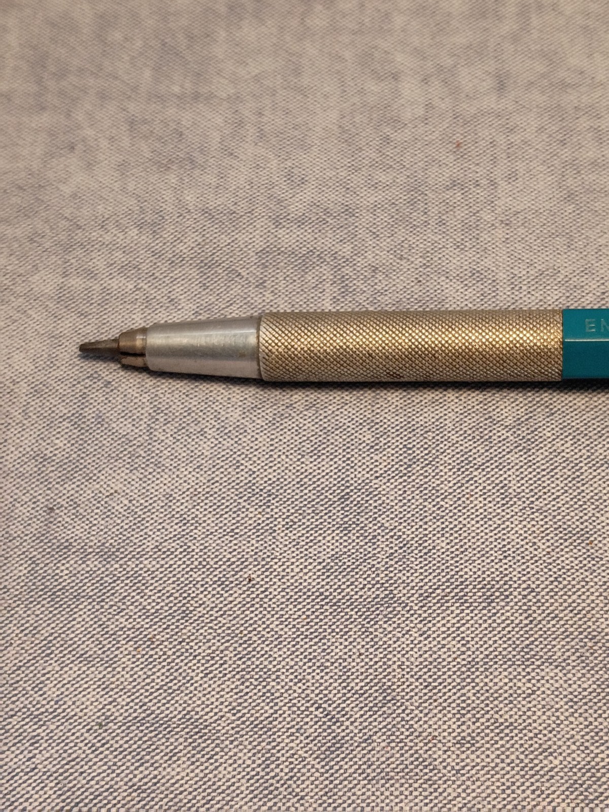 Vintage Eagle Turquoise 10 Mechanical Pencil made in England.-used-