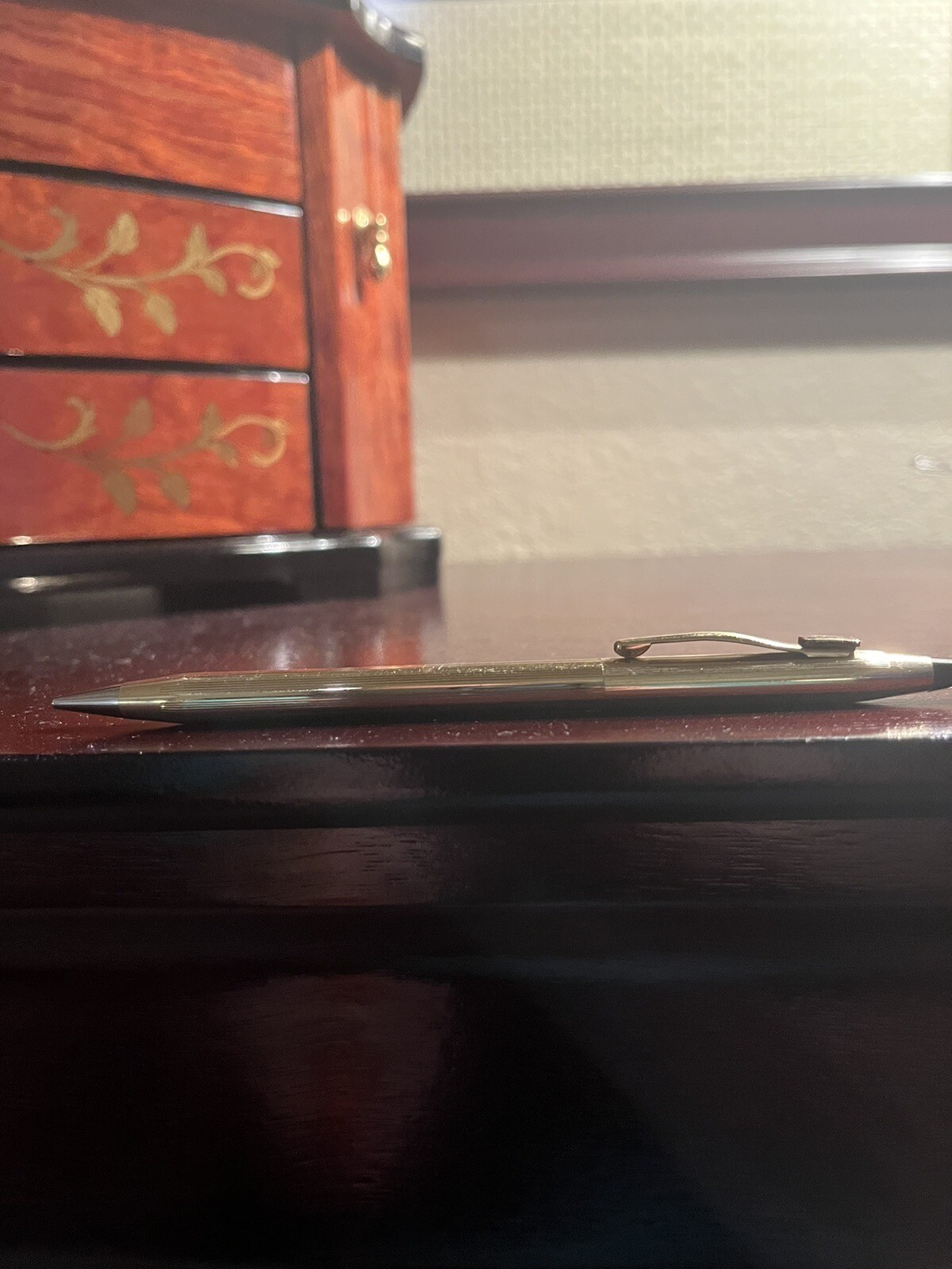 Vintage Rare Cross 1/20 12k Yellow Gold Filled Mechanical Pencil Made In USA