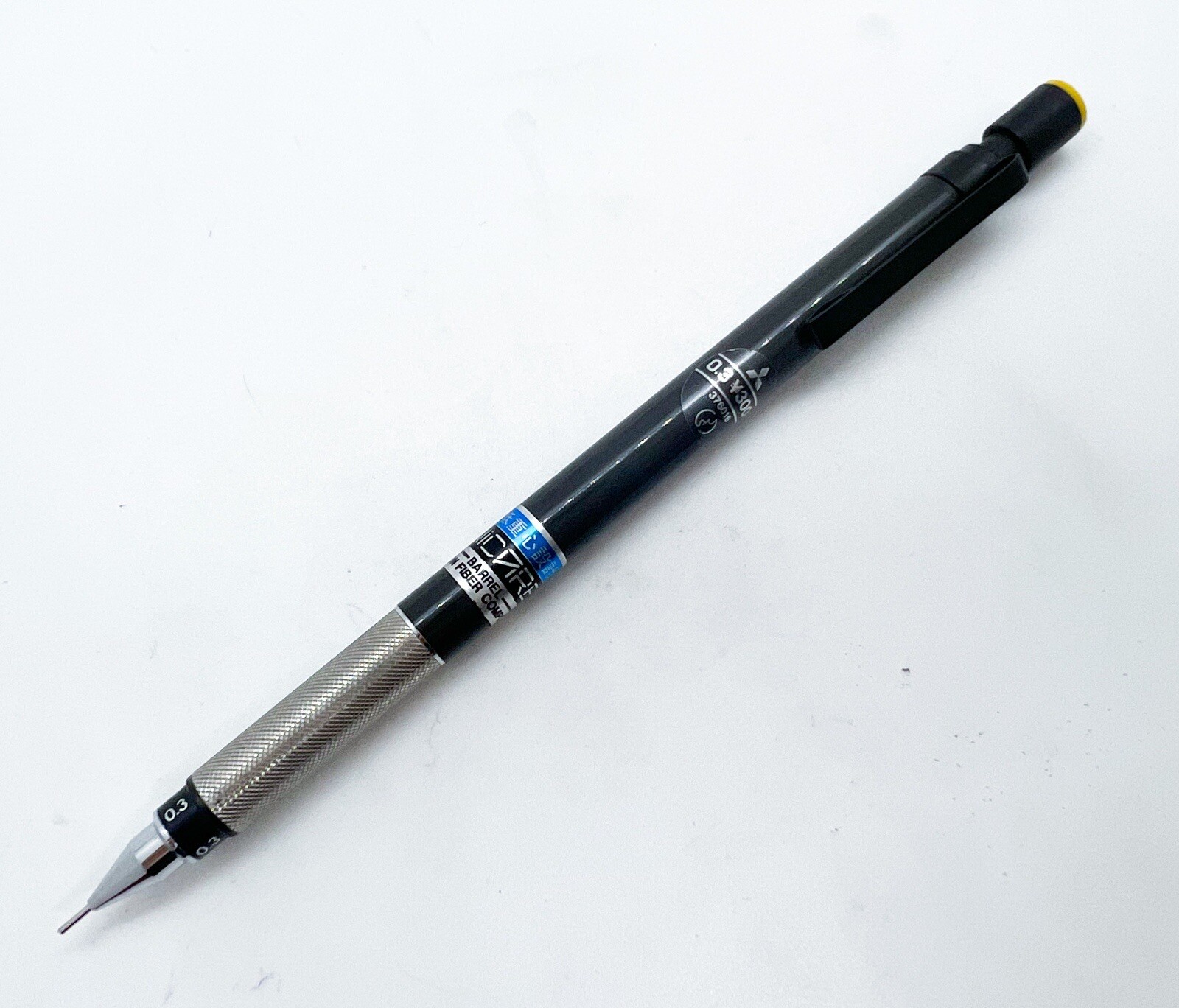 Mint Mitsubishi hi-Uni 3050 0.3mm Drafting Mechanical Pencil carbon fibre Mint