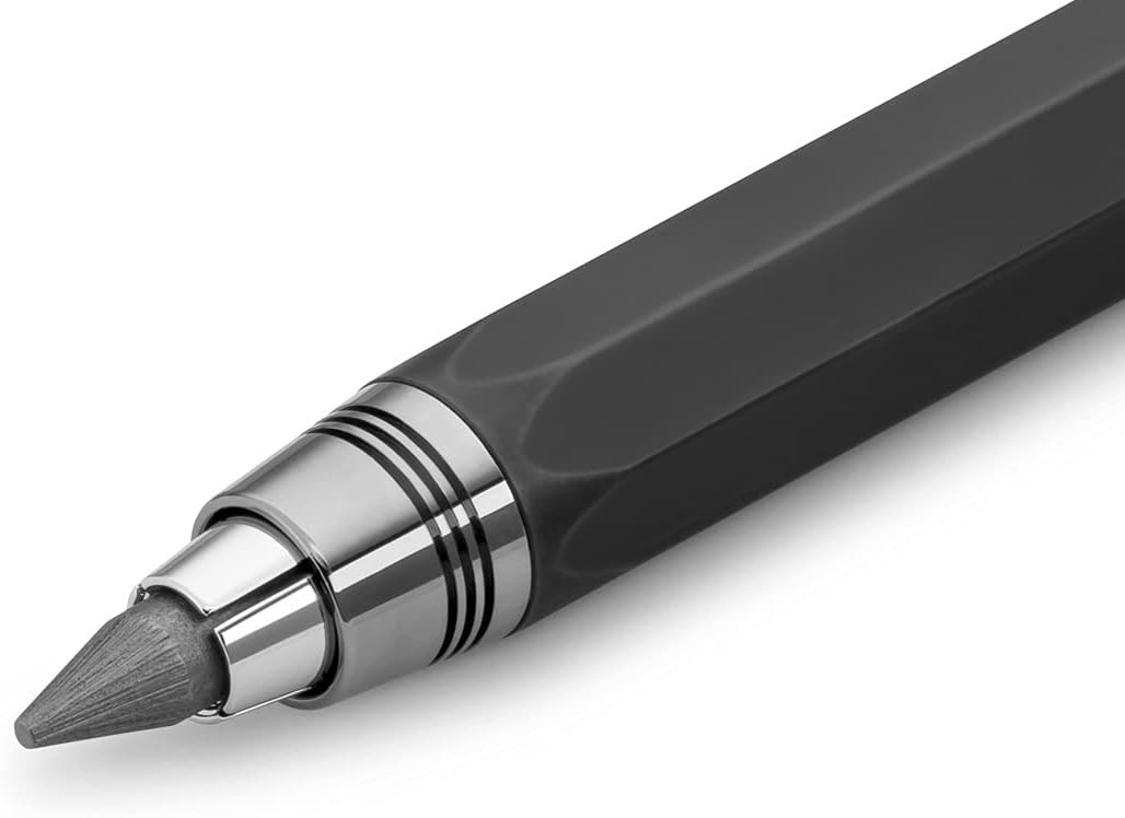 Kaweco SKETCH UP Clutch Pencil 5.6 mm 5B Black with Lead Refill I Pencil 10.5 cm