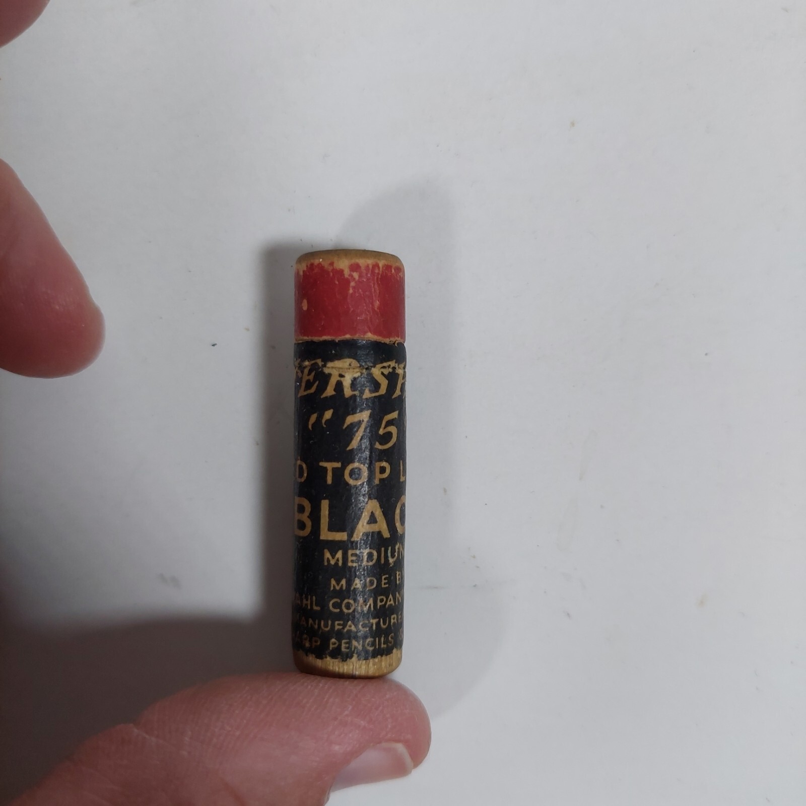 Vintage Eversharp Red Top Black Lead 1.5“ Medium Wahl Co.