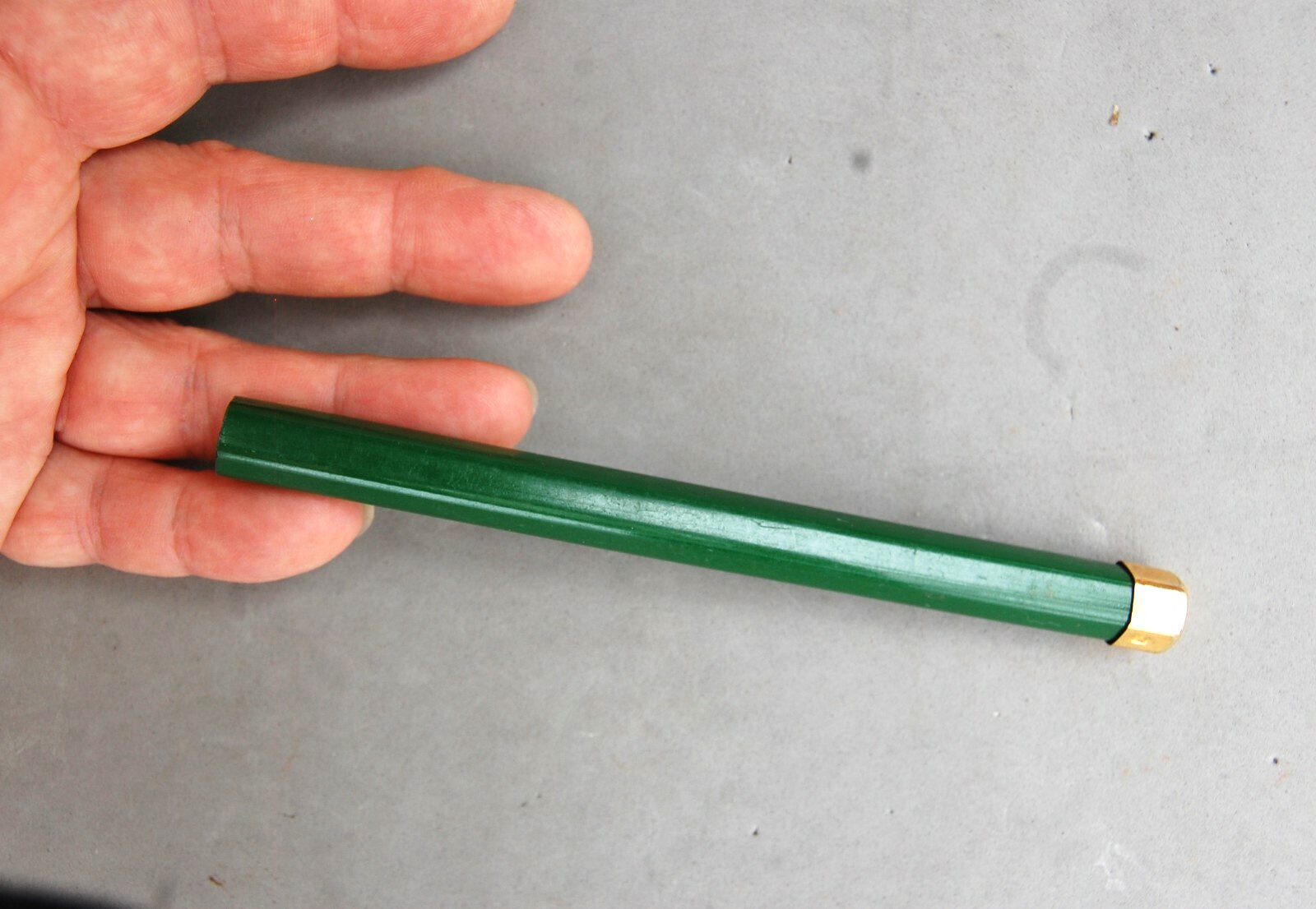 AW Faber Castell Drawing 4 Lead Plastic Green Pencil Refill Case 5H West Germany