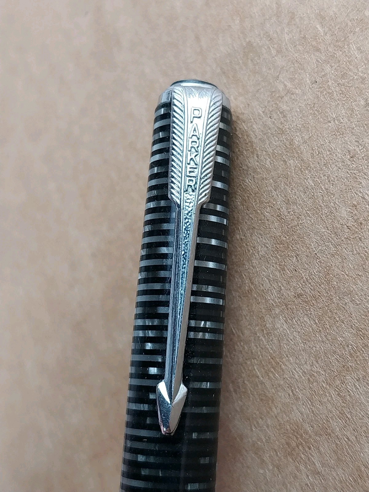 Vintage Parker Vacumatic Silver Pearl Mechanical Pencil