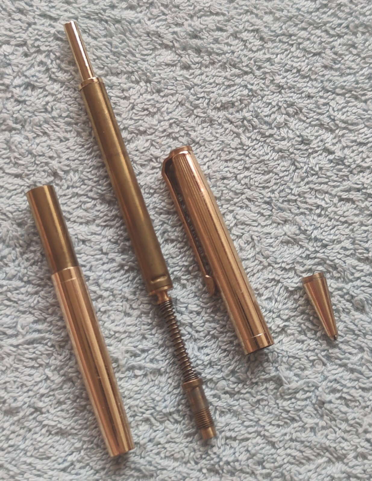 🔴BOLASCRIP Marked Walzgold Rolled Gold Mechanical Pencil – 1970s Germany🔴