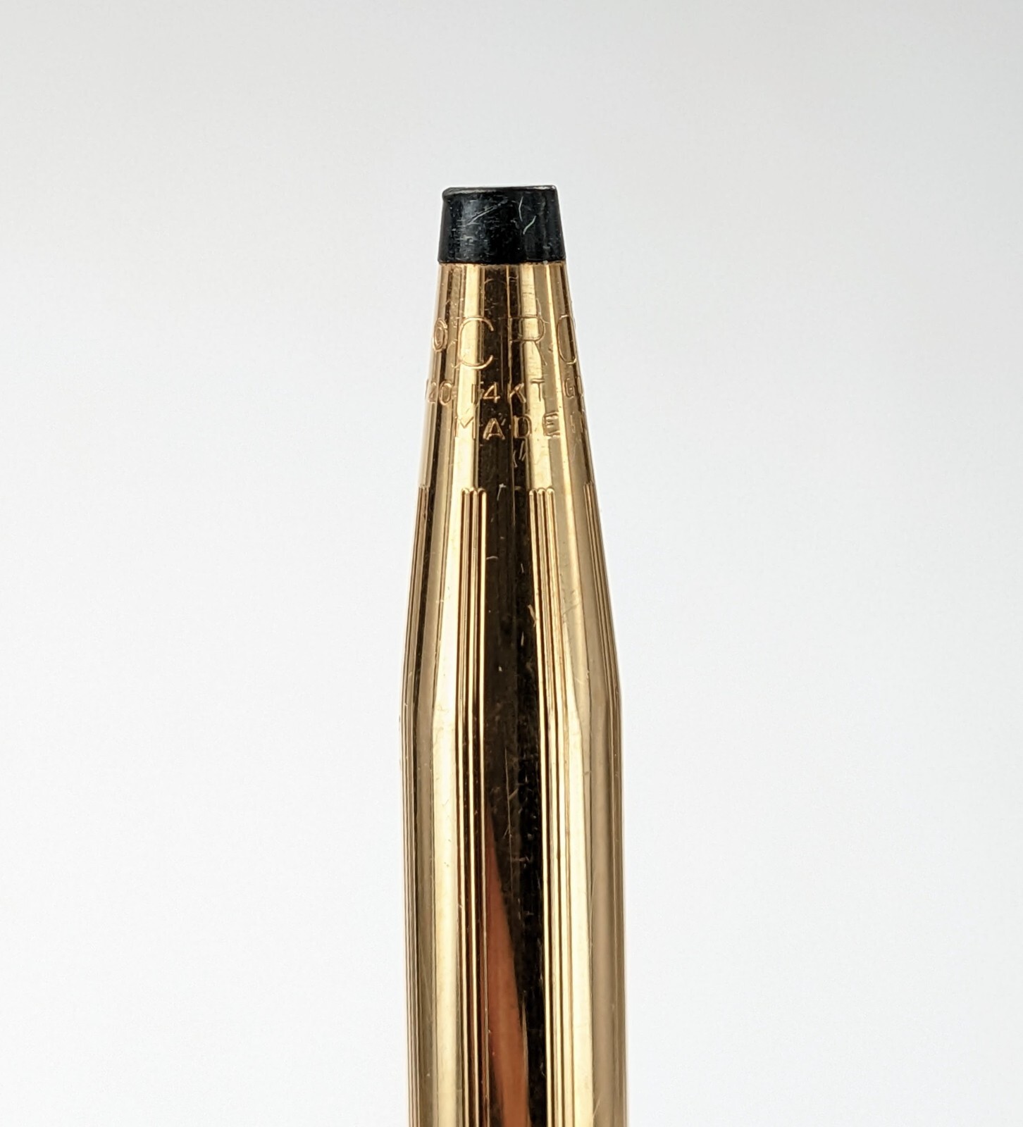 Vintage Cross 14 KT Gold Filled Mechanical Pencil with Eraser 5.25″