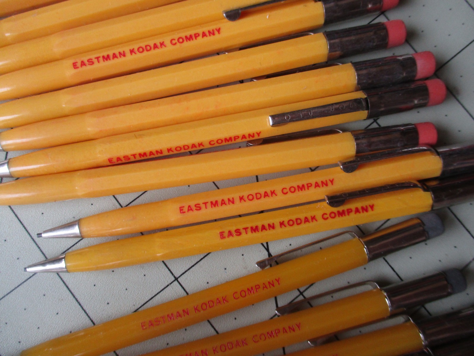 Vtg 1980s KODAK Scripto and Autopoint, USA made Mechanical Pencil Lot, 2 Pencils
