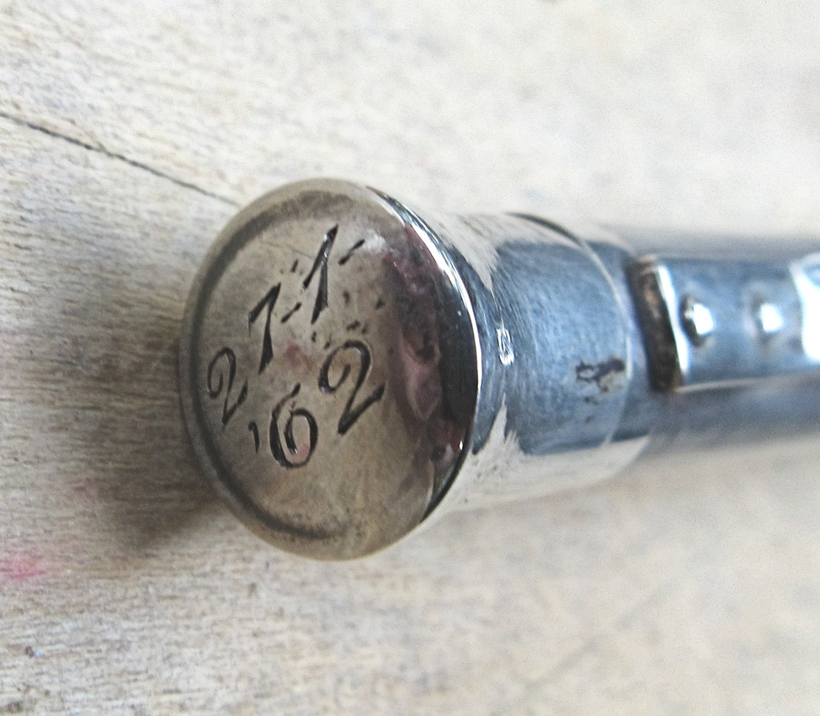 Vintage Silver Engraved Mechanical Pencil – Working Good Condition