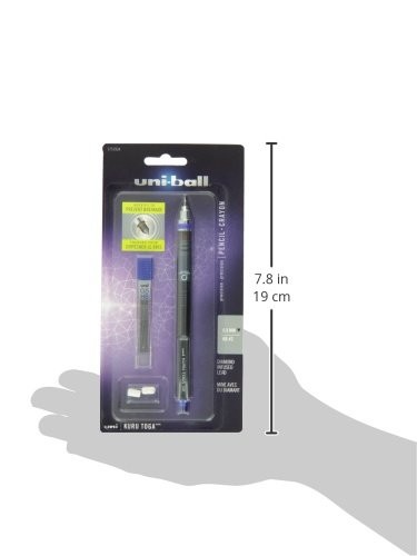 1751934 KuruToga Mechanical Pencil, 0.5mm, HB #2, 1 Count
