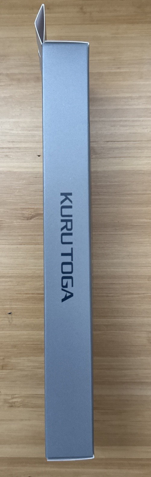 UNI KURU TOGA METAL 0.5mm Mechanical Pencil Silent Blue Made In Japan M5-KH1P
