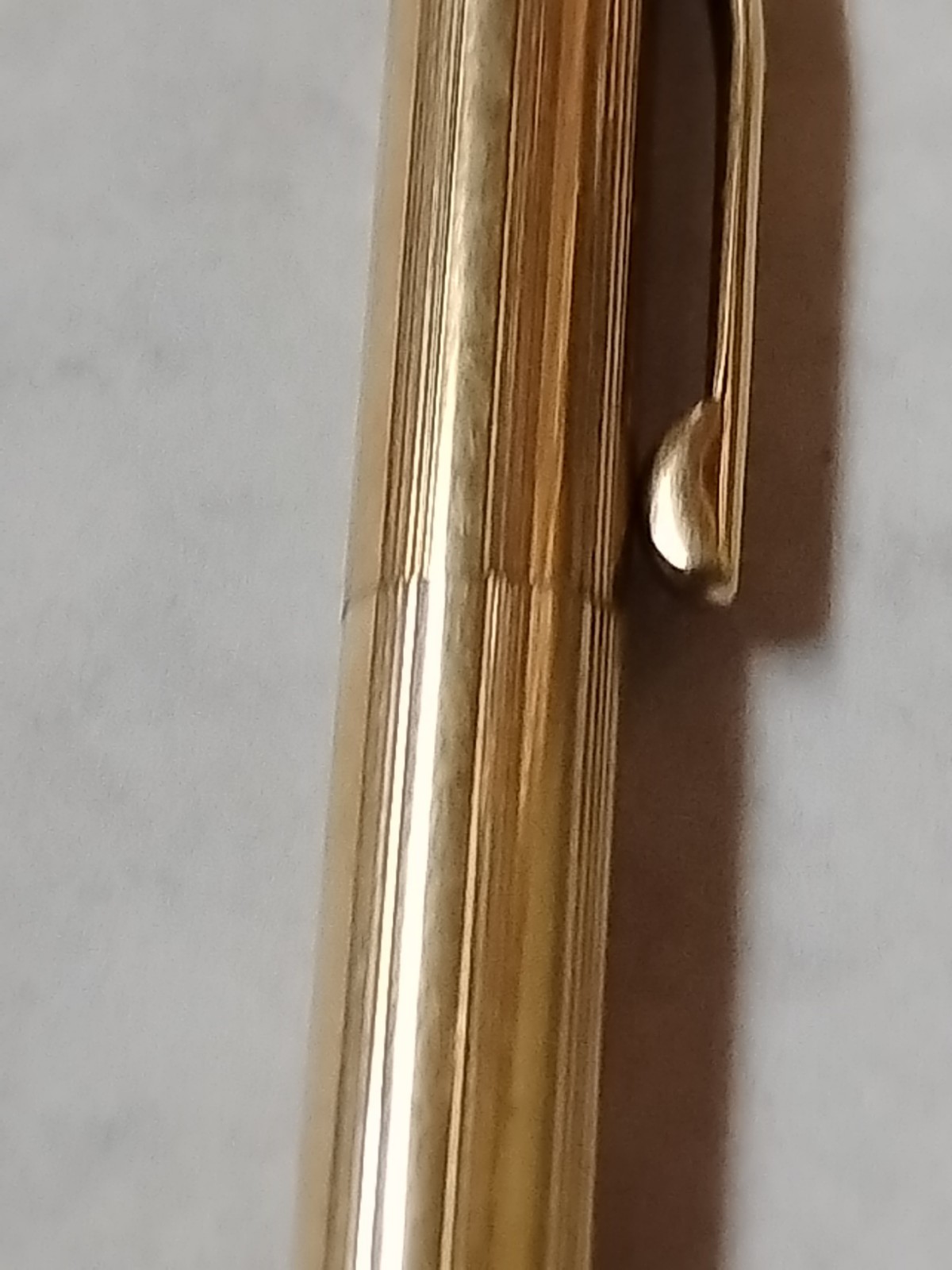 VTG Cross 10k Gold Filled Pencil with J&L Steel Logo Works-sm Dent L0#