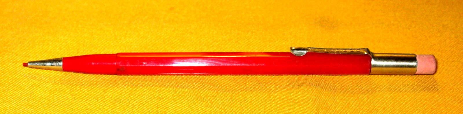 NEW-NEVER USED RED DUR-O-LITE MECHANICAL PENCIL WITH 1.18MM LEAD