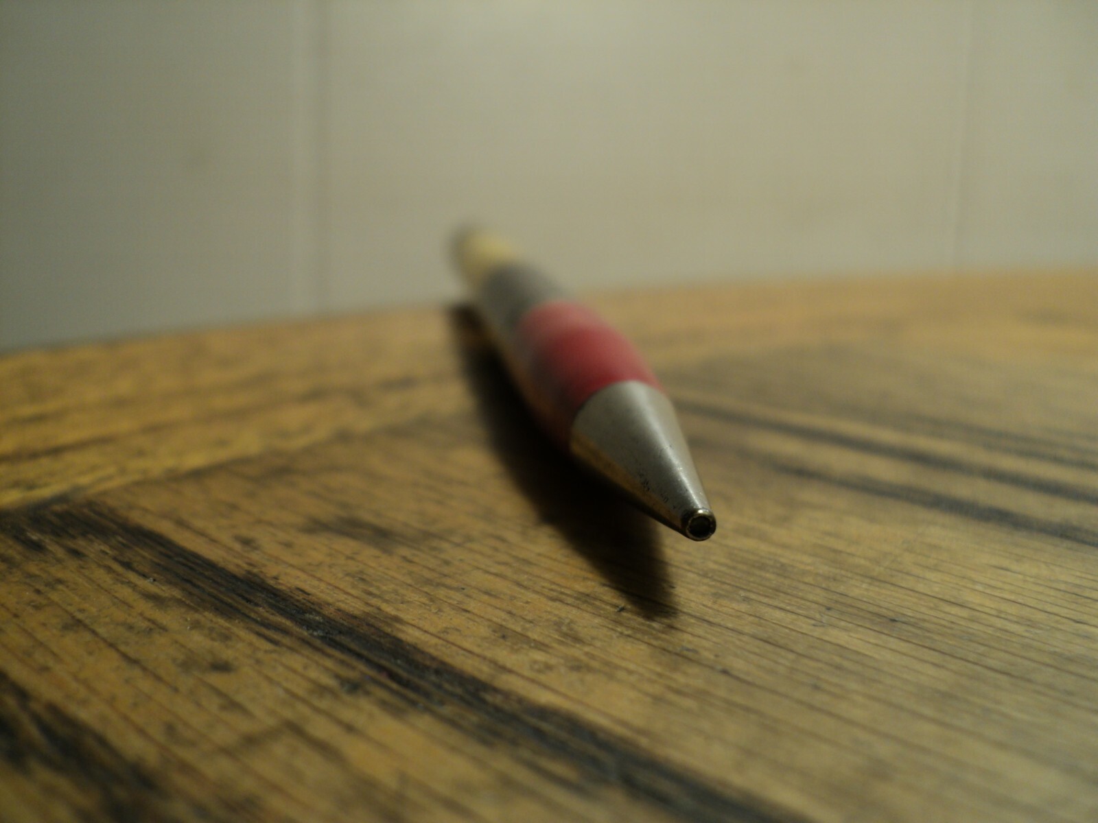 Vintage Mechanical Pencil Moorman’s High Energy Low Fiber Mintrate Filled Cap