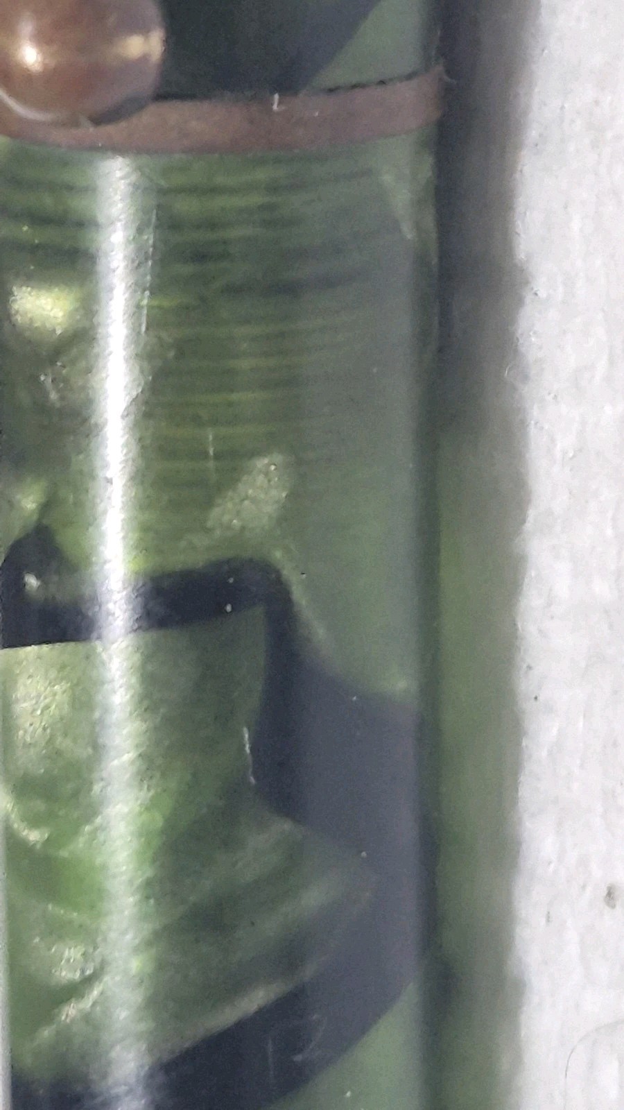 “TOWNSEND” TRANSLUCENT Greens +Black/Polished Brass Trim Working Mech Pencil