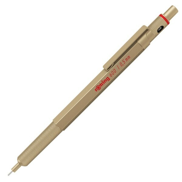 rotring 600 Mechanical Pencil 0.5mm Limited color Gold Rose Gold set