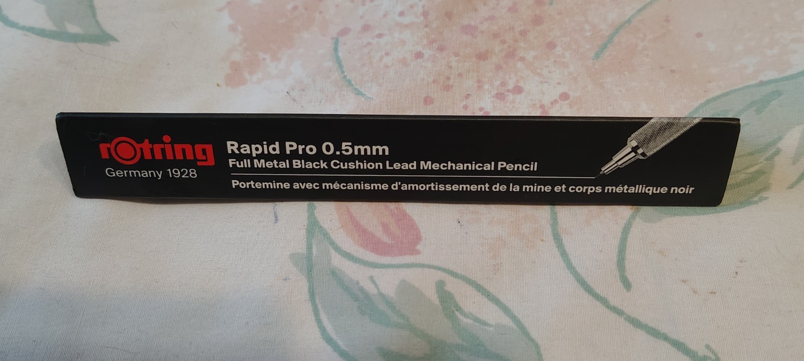 Rotring Rapid Pro 0.5 MM Technical Drawing Pencil, Black Barrel New Germany