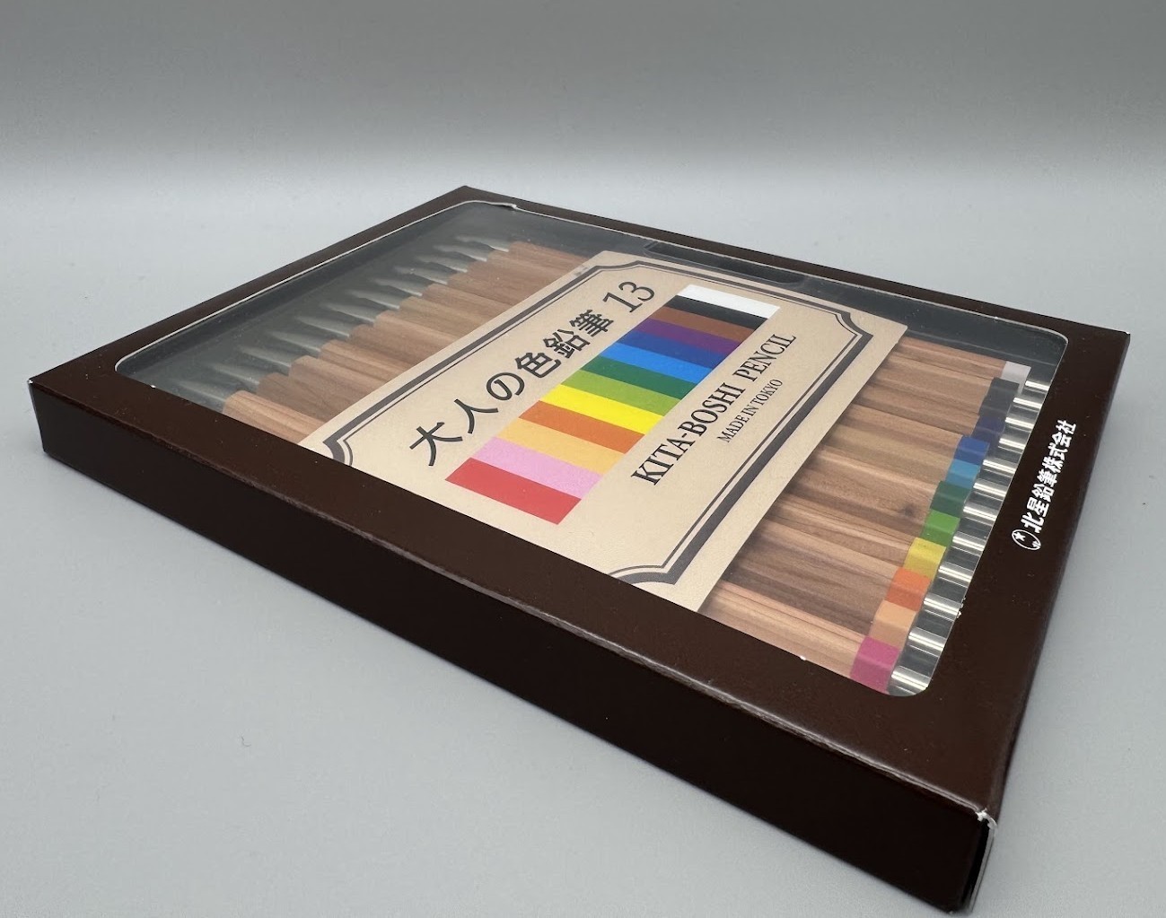 Kitaboshi Pencil Adult Color Pencil 13 Color Set Mechanical Pencil OTP-IE13