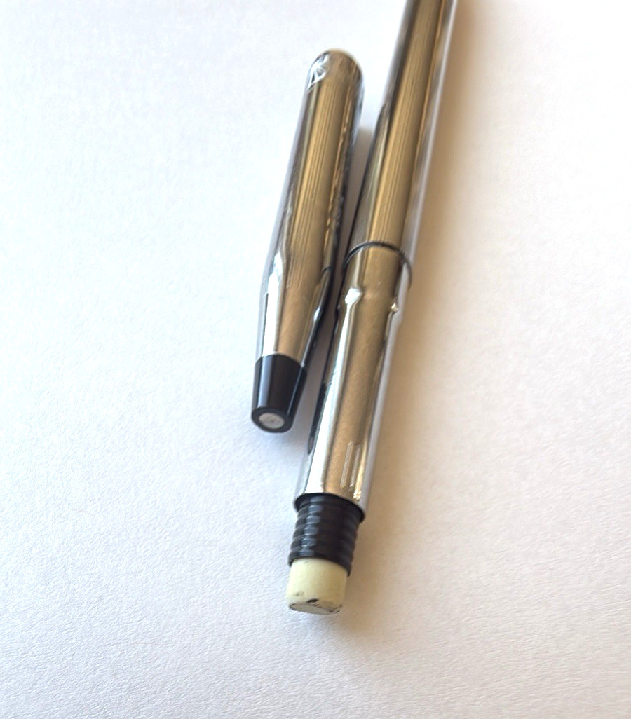 CROSS CHROME MECHANICAL PENCIL SHELL DESIGN