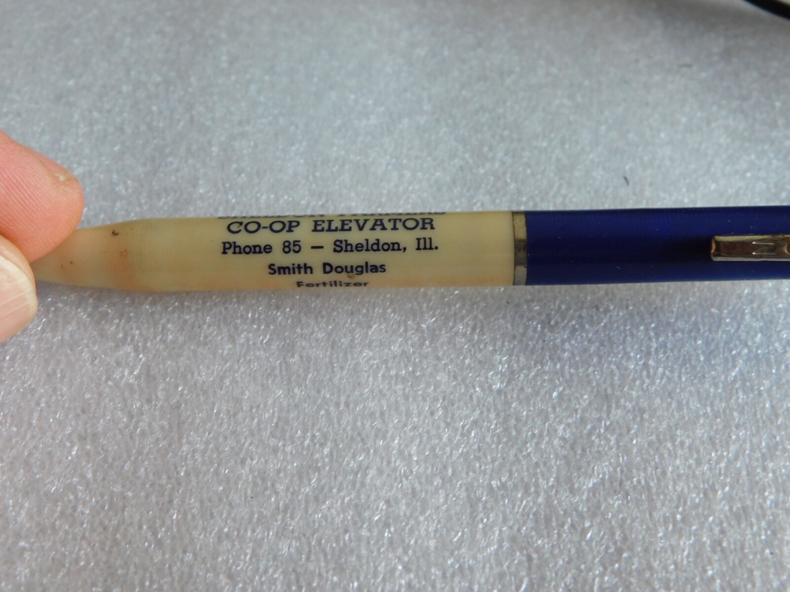 Vintage Vernon Sheldon Farmers Co-Op Elevator Mechanical Pencil