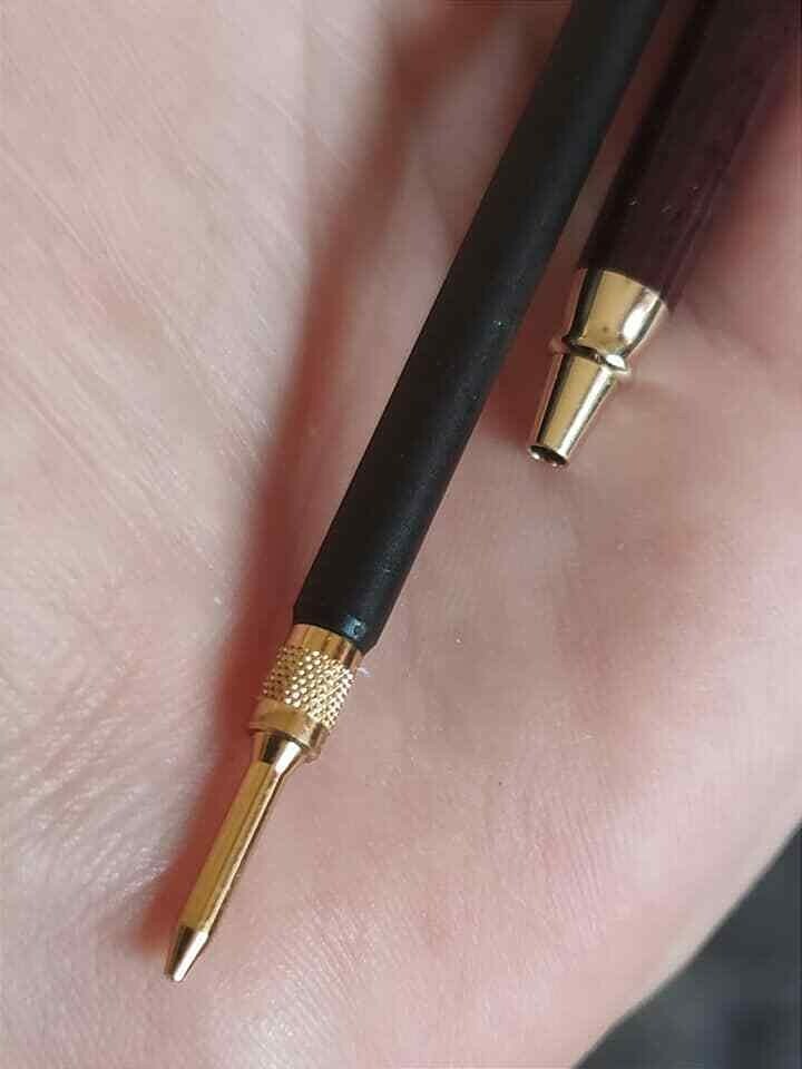 🔴PELIKAN lux 0.5 mm pencil in Maroon marbled & Gold plated New Classic Desig🔴