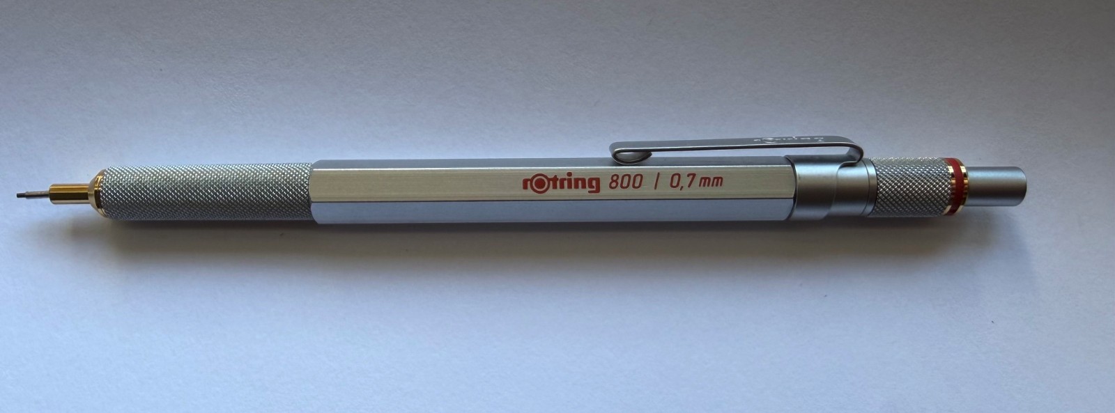 Rotring 800 Retractable Mechanical Pencil 0.7 mm Silver 2021 Vintage