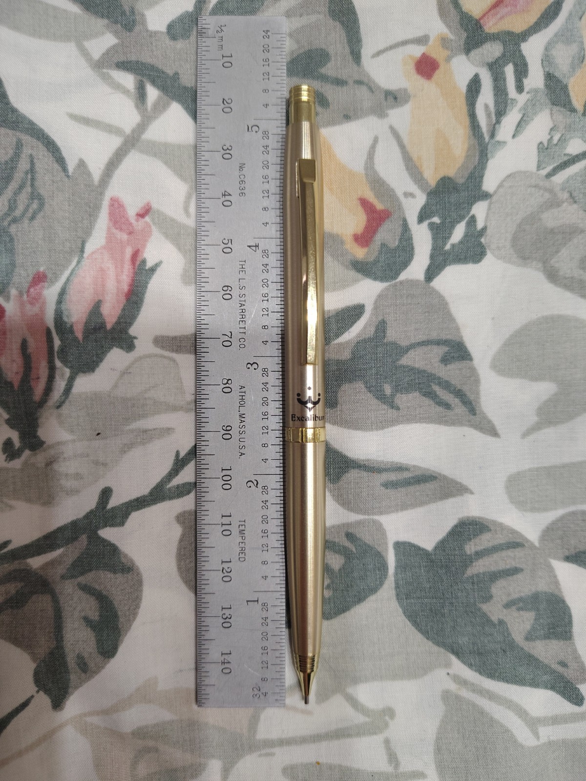 Pentel Excalibur Brushed Stainless Mechanical Pencil 0.7 Japan