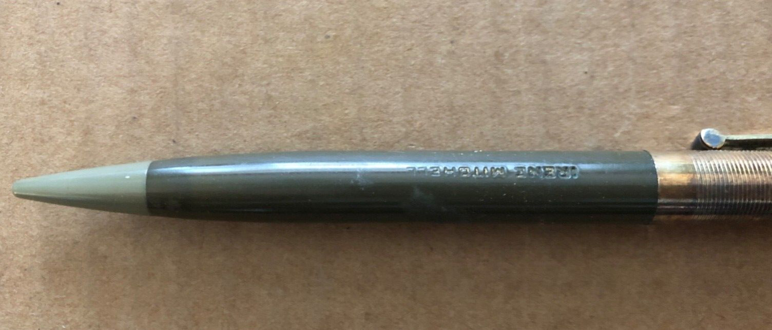Vintage MECHANICAL PENCIL Eversharp 1/10 14k YGF GOLD FILLED