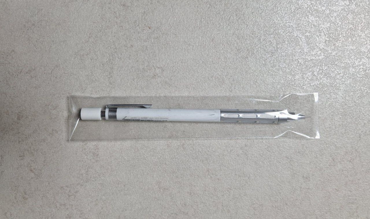 Pentel Discontinued Mechanical Pencil 0.5mm – Graph 1000 Limited 8 White Marble