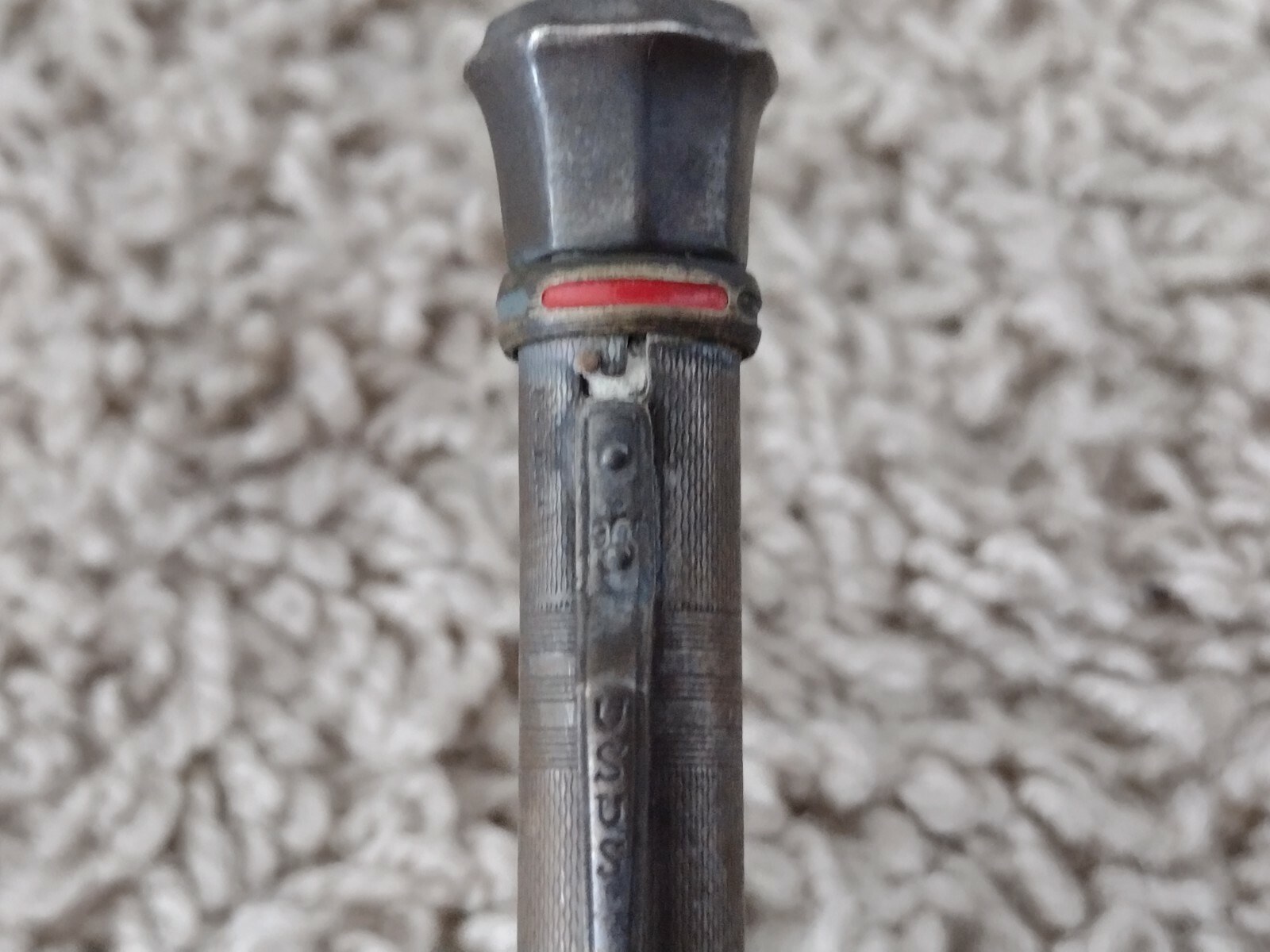 Antique USUS 900 Coin Silver Mechanical Pencil 4 Color Twist Fully Functioning