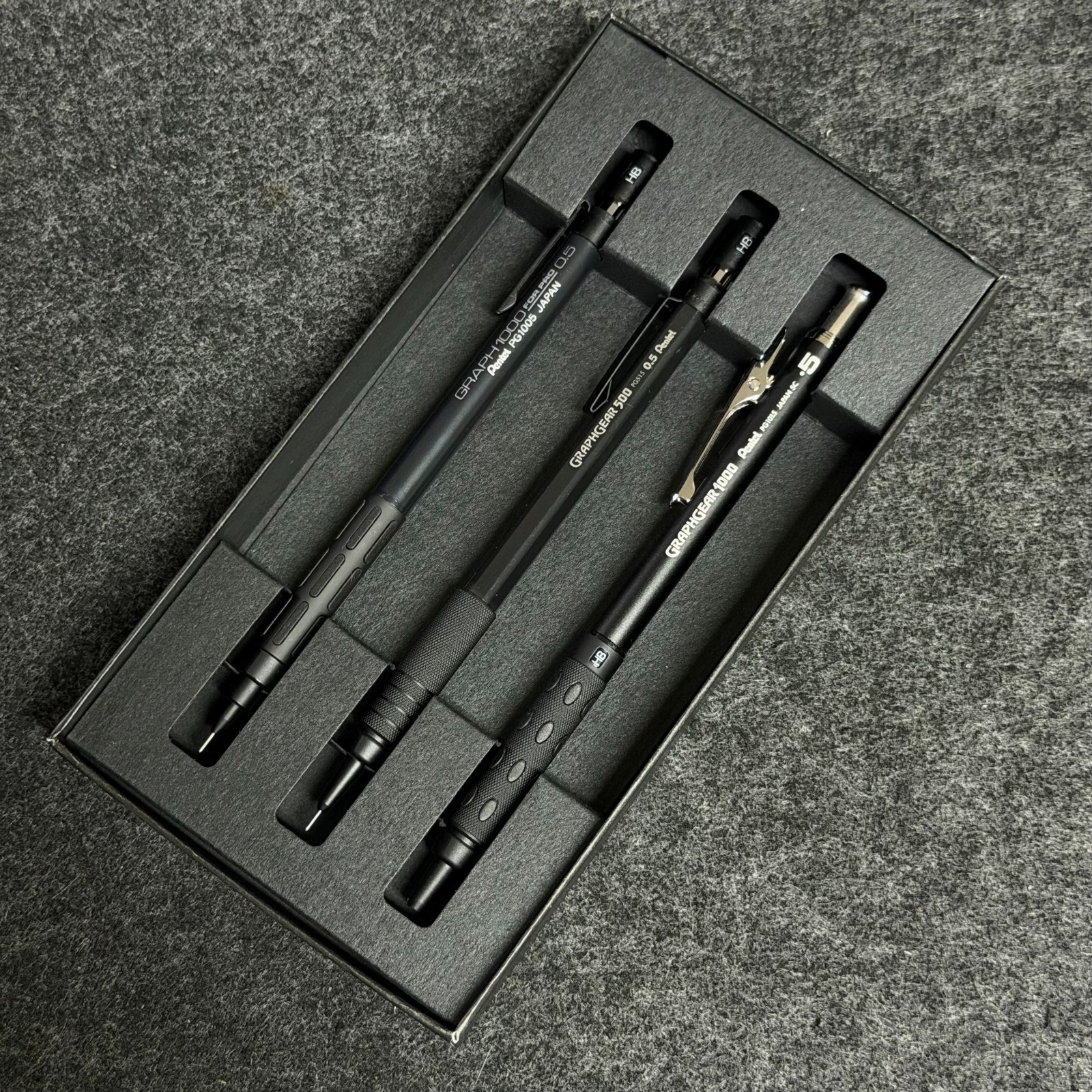 NEW Pentel Drafting Pencil 60th Anniversary Limited Box Set PGANAST 3-Piece