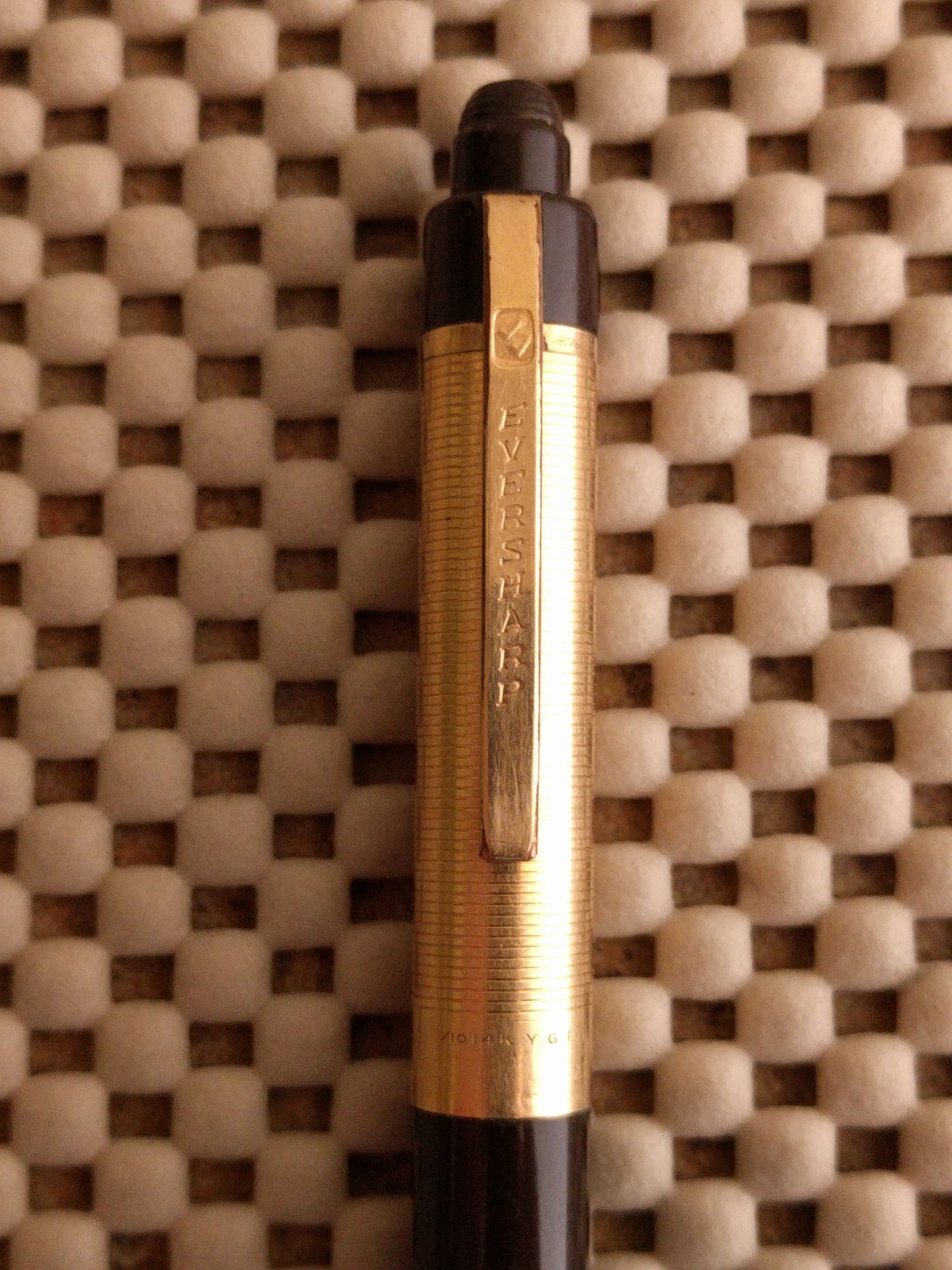 Vintage Eversharp Skyline Mechanical Pencil 1/10 14K Gold Filled USA