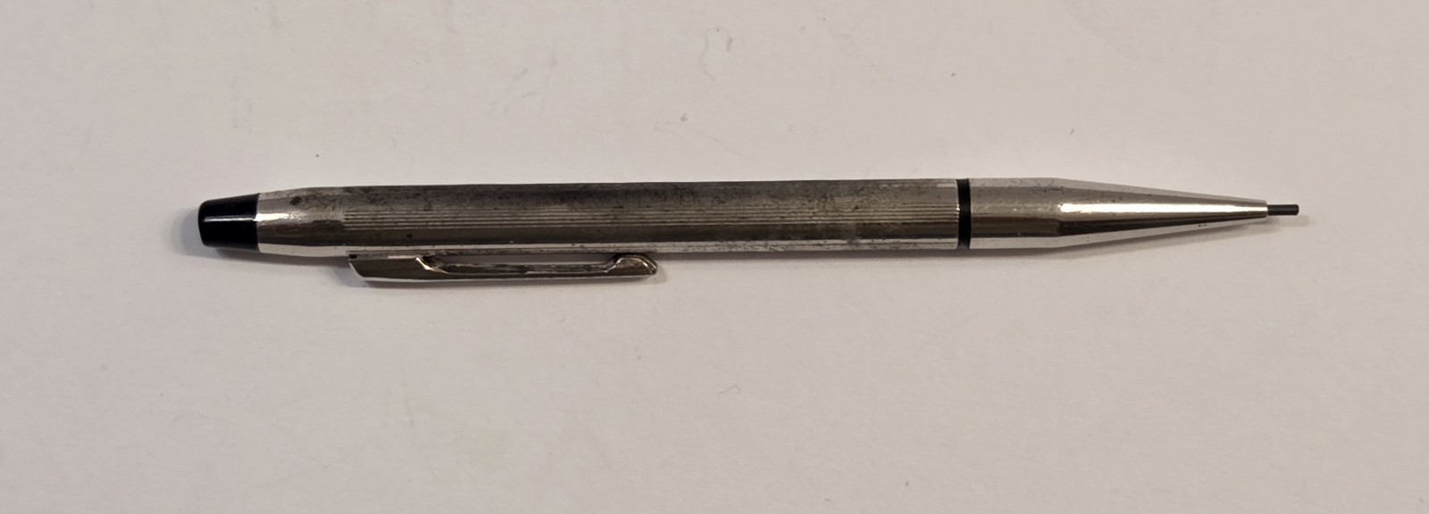 Vintage Sterling Silver Cross 3.5″ Mechanical Golf Pencil Original Box