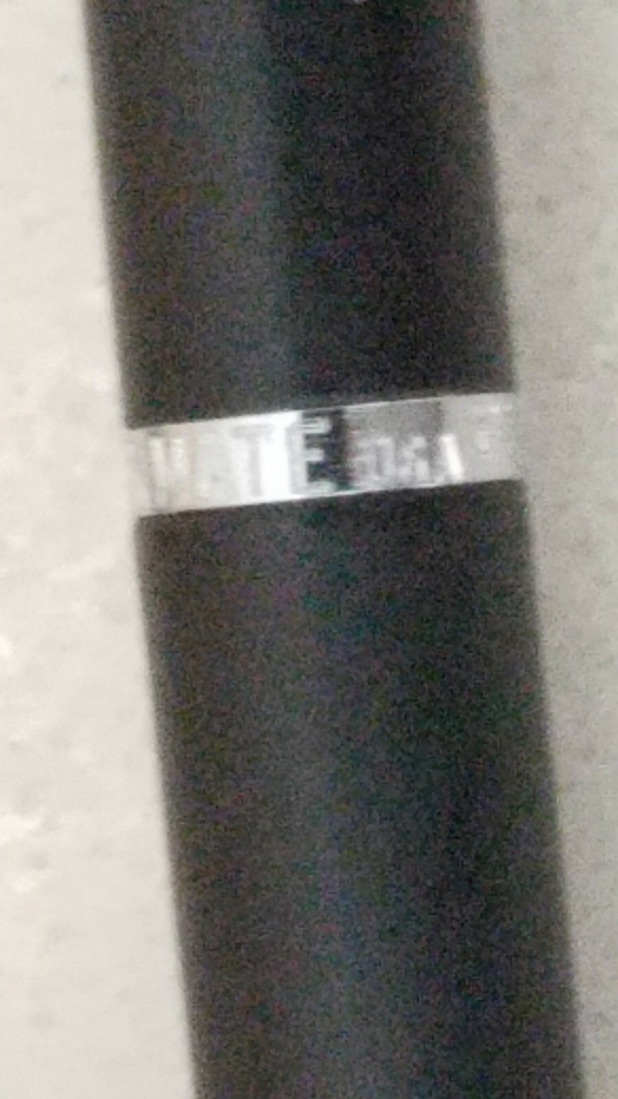 Vintage Black Matte Double Heart Paper Mate Working Mech Pencil, 0.09 mm lead.
