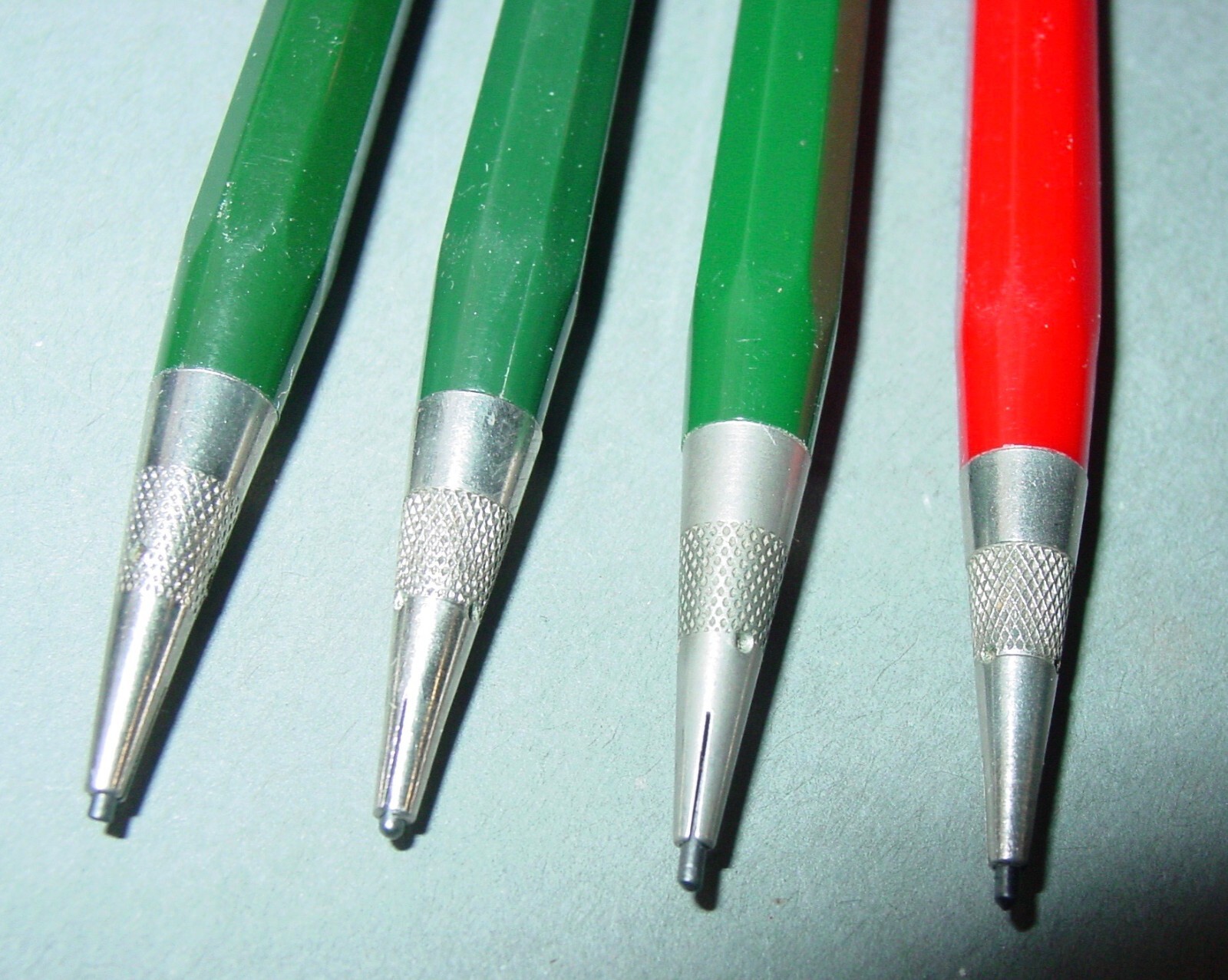4 Vintage Bell Systems Autopoint Phone Dialer Mechanical Pencils Mixed Lot USA