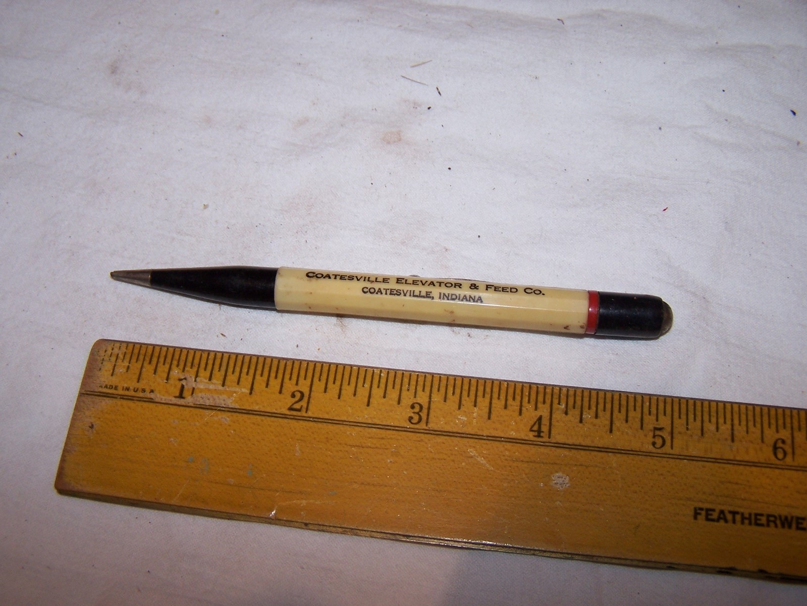Vintage REDIPOINT Mechanical Pencil COATESVILLE INDIANA ELEVATOR & FEED CO